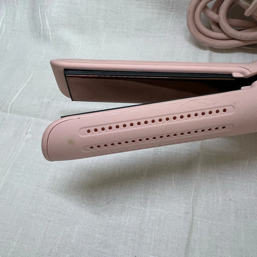 L’ange pink titanium 360 duo straightener curler  A133